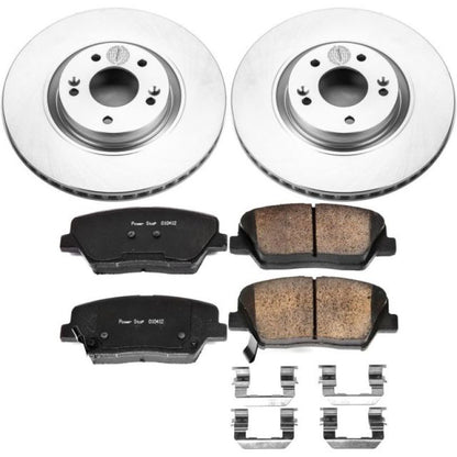 PowerStop Power Stop 12-17 Hyundai Azera Front Z17 Evolution Geomet Coated Brake Kit