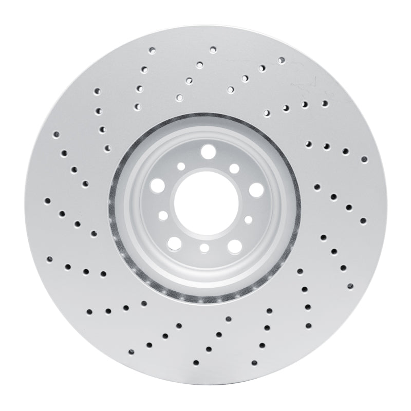 DFC 15-19 BMW X6 Right Front Drilled GeoSPEC Coated Rotor