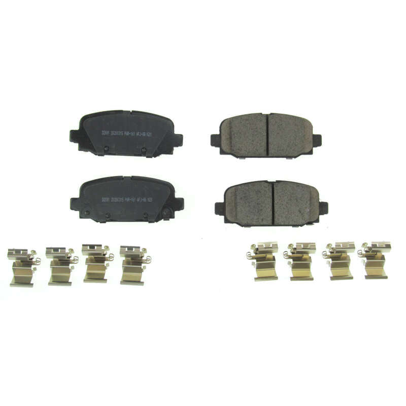 PowerStop Power Stop 18-19 Jeep Compass Rear Z17 Evolution Ceramic Brake Pads w/Hardware