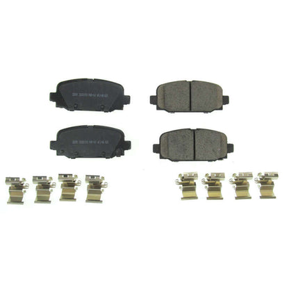 PowerStop Power Stop 18-19 Jeep Compass Rear Z17 Evolution Ceramic Brake Pads w/Hardware