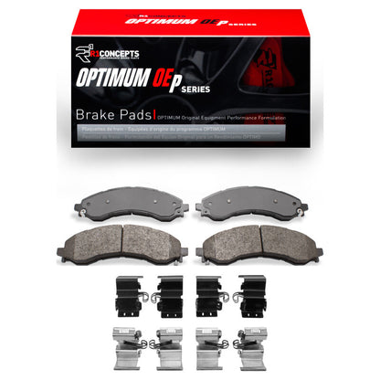 R1 Concepts R1 21-25 Chevrolet Express 4500 Front Optimum OE Pads & Hardware Kit
