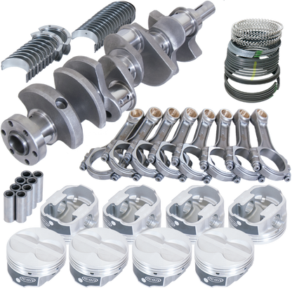 Eagle Ford 289/302 3.250in Crank 5.400in I-Beam Rod -11cc Flat Top 4.060in Pistons Rotating Assembly