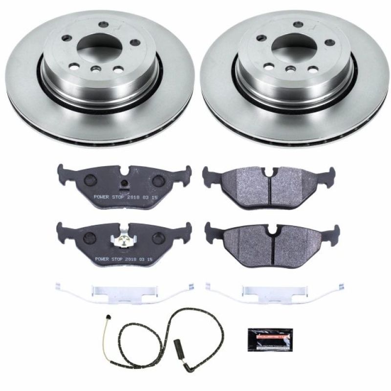 PowerStop Power Stop 04-10 BMW X3 Rear Track Day Brake Kit