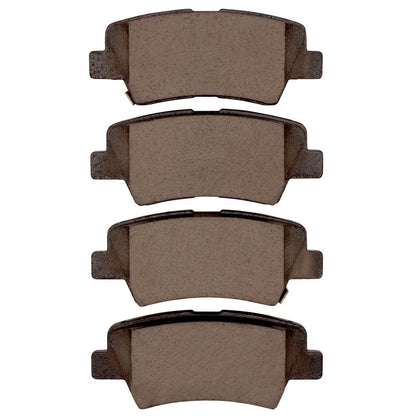 DFC 11-25 Dodge Attitude (Mexico) Rear 5000 Advanced Ceramic Brake Pads