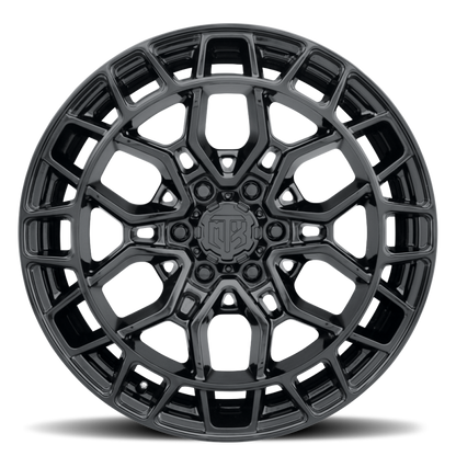 MTX Wheels MTX Phantom 6 Gloss Black 20x9in / 6x135 BP / 0mm Offset / 87.1mm Bore