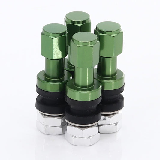 JR Wheels JRAV2-GR Set of Aluminum air valves JR v2 - GREEN