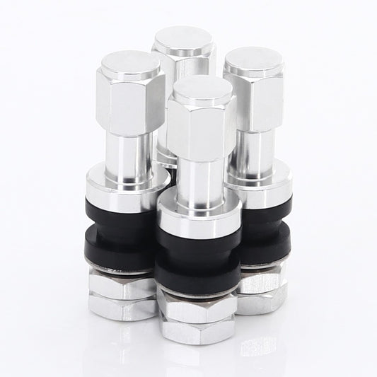 JR Wheels JRAV2-S Set of Aluminum air valves JR v2 - SILVER