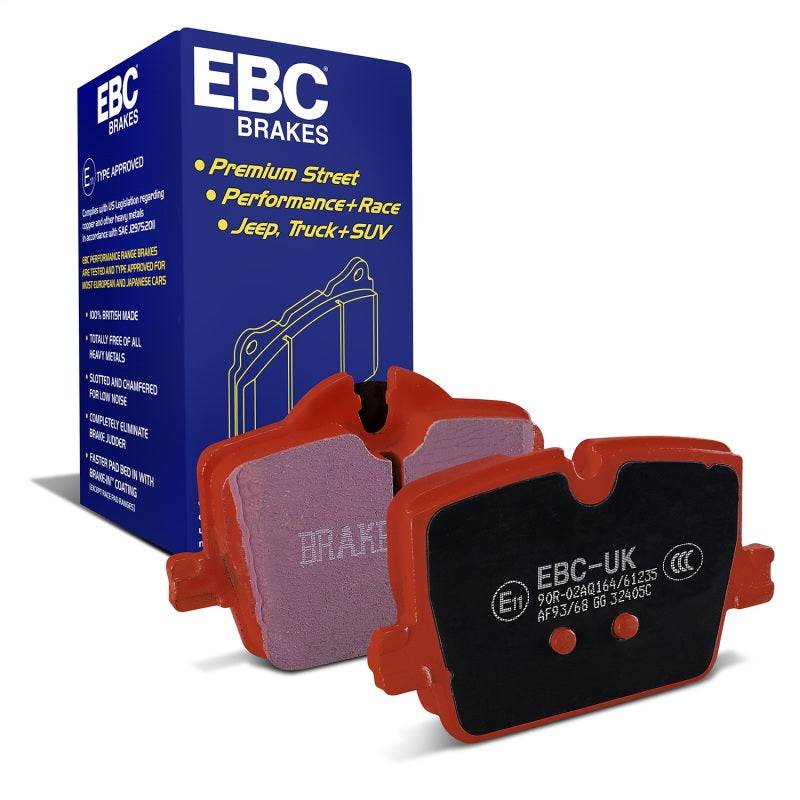 EBC 2019+ Toyota GR Supra (w/13in Rear Rotor) Redstuff Rear Brake Pads
