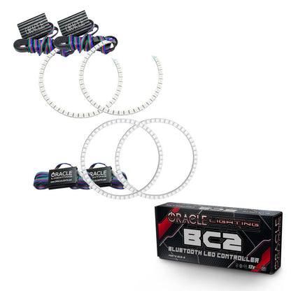 ORACLE Lighting Oracle Mitsubishi Lancer/Evo 08-16 Halo Kit - ColorSHIFT w/ BC1 Controller
