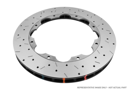 DBA 03+ Mini Cooper (Brembo) Floating Hat 5000 XS Series Front Rotor Assembled w/o Nuts
