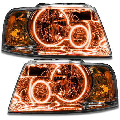 ORACLE Lighting Oracle 03-06 Ford Expedition SMD HL - Chrome - ColorSHIFT w/ 2.0 Controller