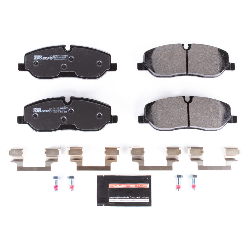 PowerStop Power Stop 06-09 Land Rover Range Rover Sport Euro-Stop ECE-R90 Front Brake Pads