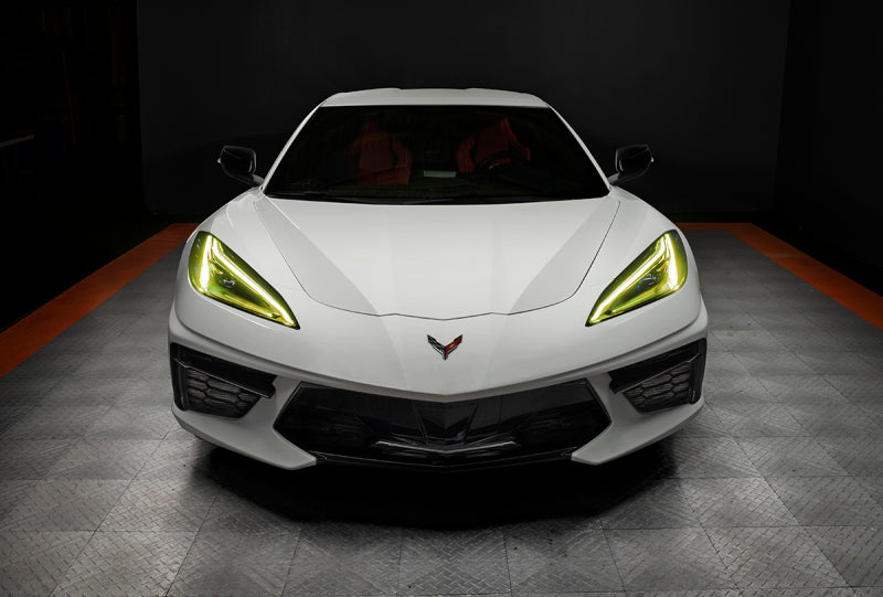 ORACLE Lighting Oracle 20-21 Chevy Corvette C8 RGB+A Headlight DRL Upgrade Kit - ColorSHIFT 2