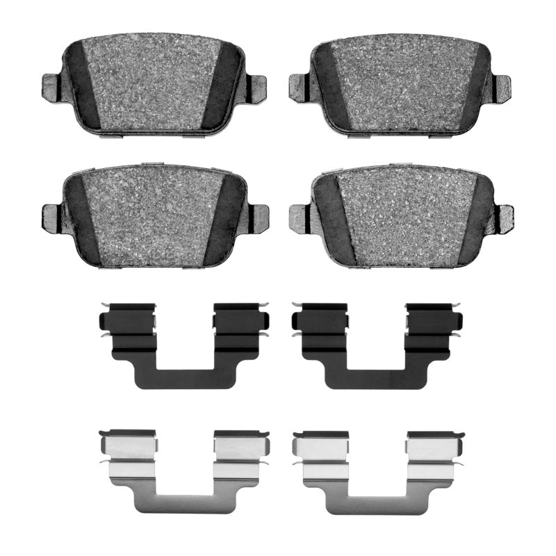 R1 Concepts R1 08-12 Land Rover LR2 Rear Semi Met Pads & Hardware Kit