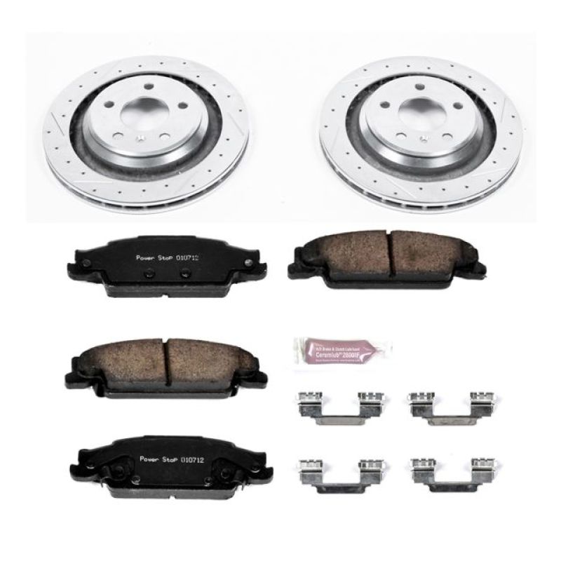 PowerStop Power Stop 05-08 Pontiac Grand Prix Rear Z23 Evolution Sport Brake Kit
