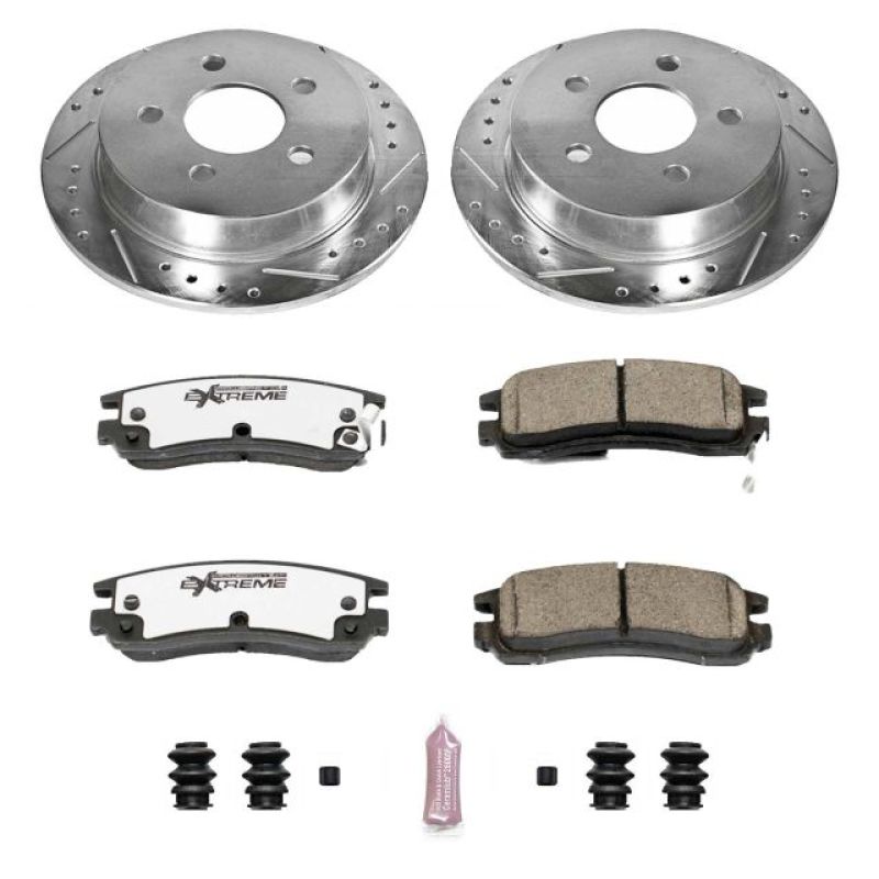 PowerStop Power Stop 04-05 Buick Century Rear Z26 Street Warrior Brake Kit