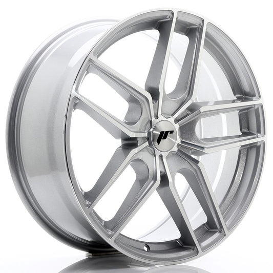 JR Wheels JR2520855X2074SM JR Wheels JR25 20x8,5 ET20-40 5H BLANK Silver Machined Face