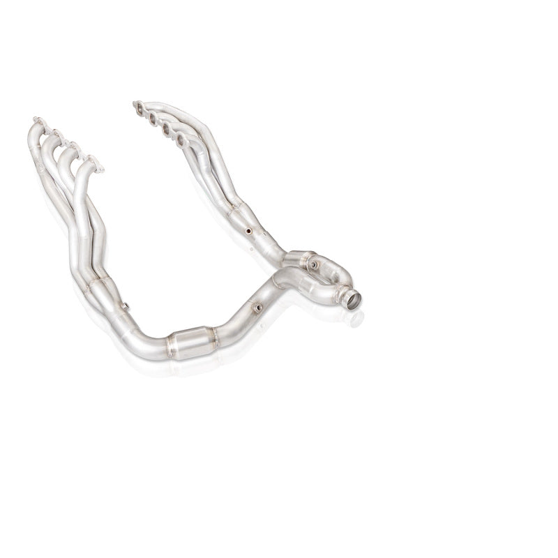 Stainless Works 2019+ Chevrolet Silverado 5.3L Catted Headers 1-7/8in Primaries 3in Leads Y-Pipe