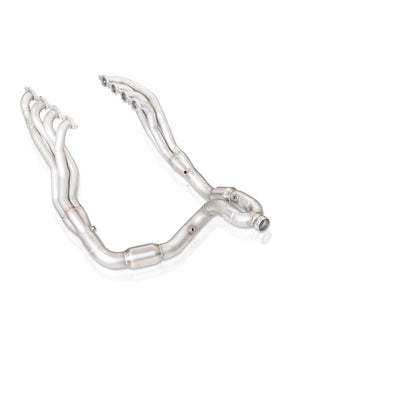 Stainless Works 2019+ Chevrolet Silverado 5.3L Catted Headers 1-7/8in Primaries 3in Leads Y-Pipe