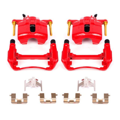 PowerStop Power Stop 97-99 Acura CL Front Red Calipers w/Brackets - Pair
