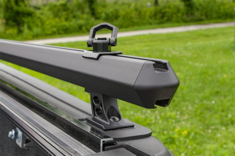 Dee Zee 14-23 Chevrolet Silverado Hex Series Side Rails - Texture Black 8Ft Bed