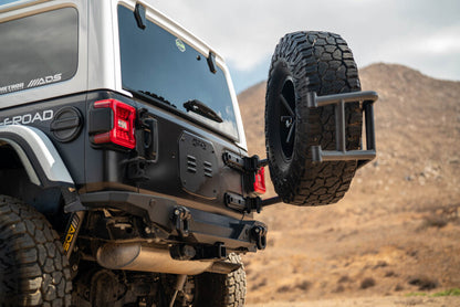 DV8 Offroad DV8 18-25 Jeep Wrangler JL Body Mounted Tire Carrier