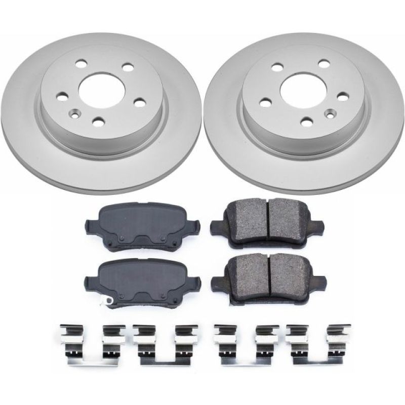PowerStop Power Stop 2016 Chevrolet Cruze Rear Z17 Evolution Geomet Coated Brake Kit