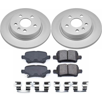 PowerStop Power Stop 2016 Chevrolet Cruze Rear Z17 Evolution Geomet Coated Brake Kit