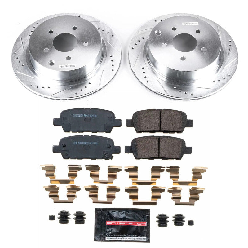PowerStop Power Stop 2009 Infiniti FX35 Rear Z26 Street Brake Kit