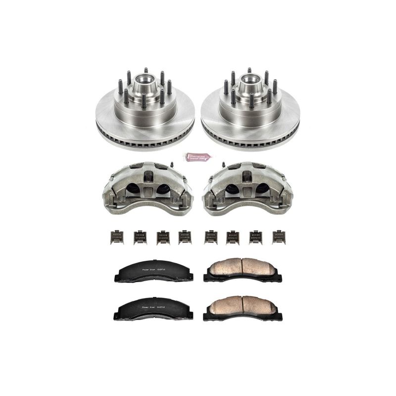 PowerStop Power Stop 17-18 Ford E-450 Super Duty Front Autospecialty Kit w/Cals