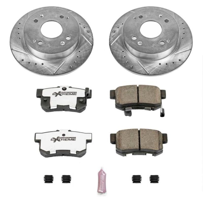 PowerStop Power Stop 1997 Acura CL Rear Z26 Street Warrior Brake Kit