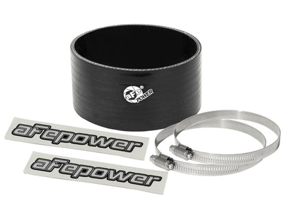 aFe Magnum FORCE Intake Coupling Kit (4 IN ID x 2 IN L) Straight Coupler - Black