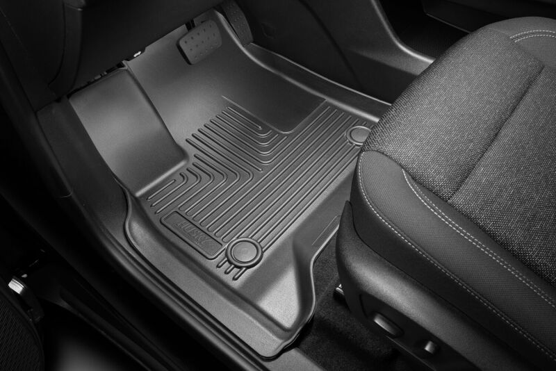 Husky Liners 24-25 Chevrolet Traverse Weatherbeater Front & 2nd Seat Floorliner (3pc Set) - Blk