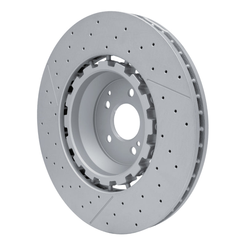 DFC 13-25 Mercedes-Benz GLC63 AMG S Front Drilled and Slotted Hi-Carbon Alloy Geomet Coated Rotor
