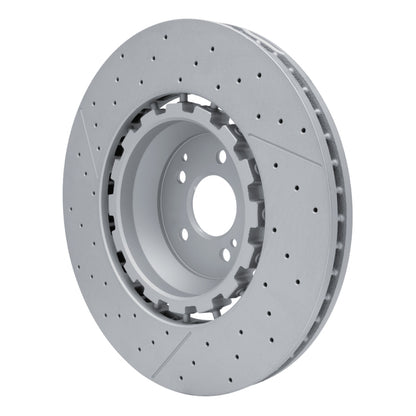 DFC 13-25 Mercedes-Benz GLC63 AMG S Front Drilled and Slotted Hi-Carbon Alloy Geomet Coated Rotor