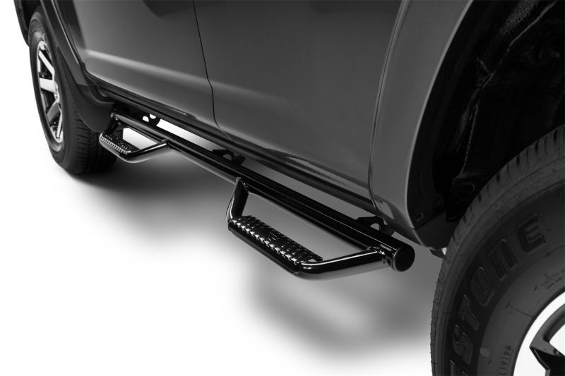N-Fab Nerf Step 14-18 Toyota 4Runner (Does Not Fit Limited) SUV 4 Door - Gloss Black - W2W - 2in