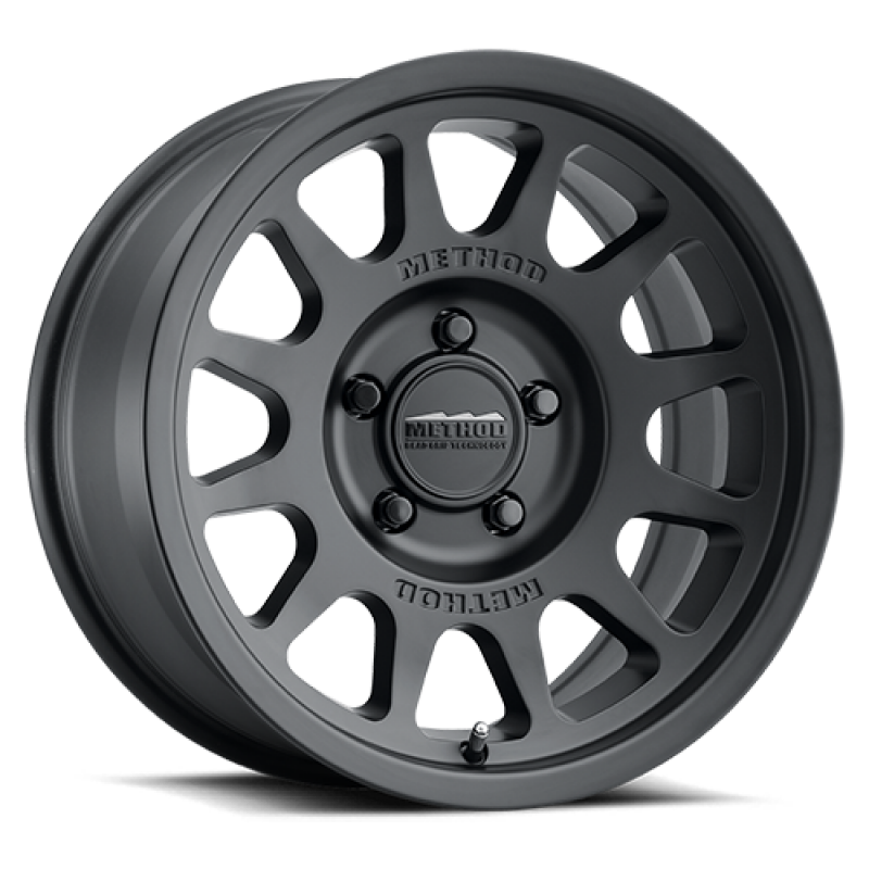Method Wheels Method MR703 Bead Grip, 16x6 +68mm Offset 5x130 78.1mm CB Matte Black