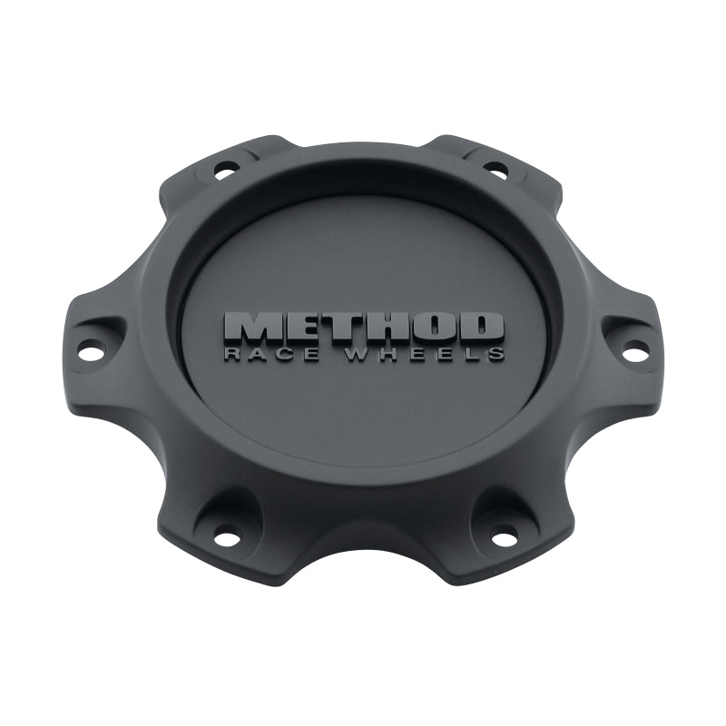 Method Wheels Method Cap T079 - 110.5mm - Black - 1 Piece - Screw On