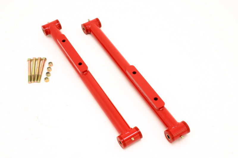 BMR Suspension BMR 91-96 B-Body Non-Adj. STD. Length Lower Control Arms (Polyurethane) - Red