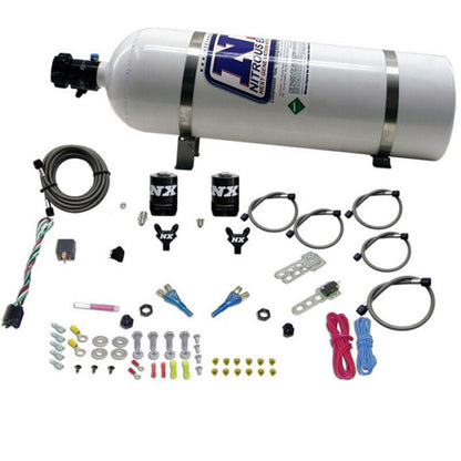 Nitrous Express BMW EFI All Dual Nozzle Nitrous Kit (50-300 HP) w/15lb Bottle