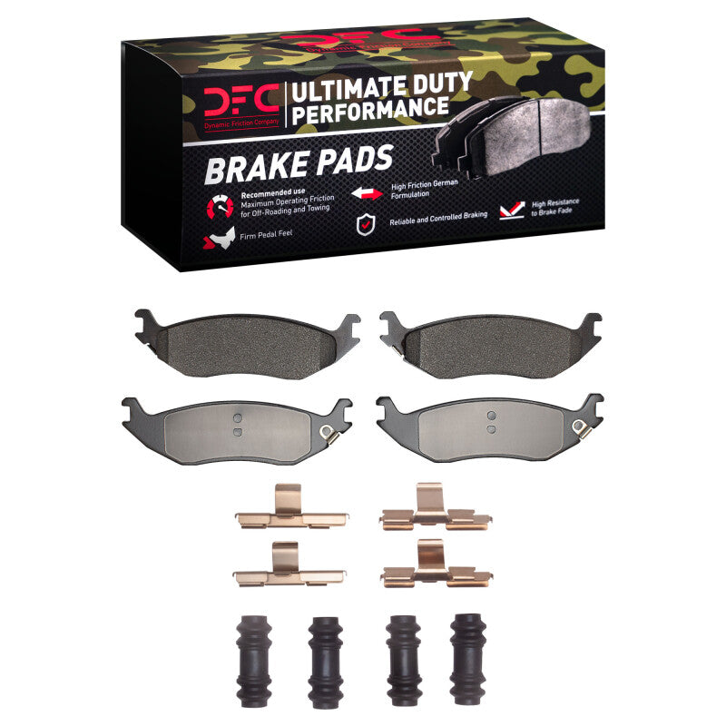 DFC 02-24 Chrysler Aspen Rear Ultimate Duty Performance Brake Pads and Hardware Kit