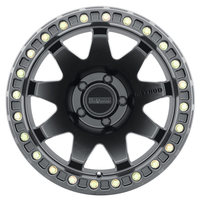 Method Wheels Method MR108 17x9 -44mm Offset 5x5 71.5mm CB Matte Black w/BH-H24125-38 Wheel