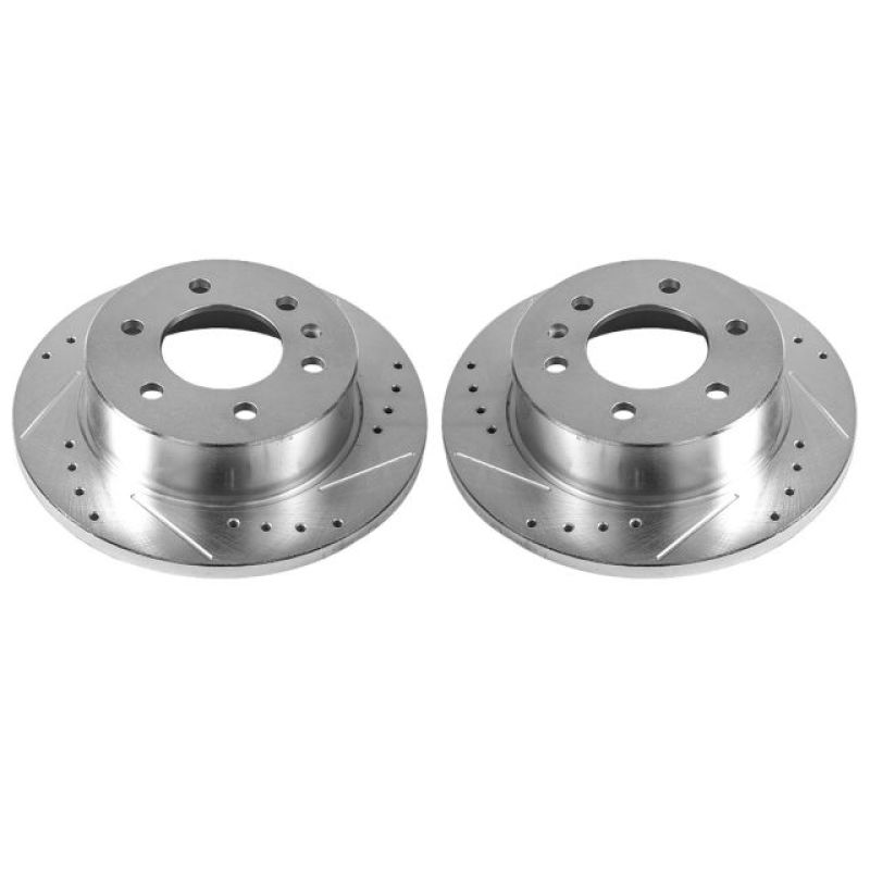 PowerStop Power Stop 07-09 Dodge Sprinter 2500 Rear Evolution Drilled & Slotted Rotors - Pair
