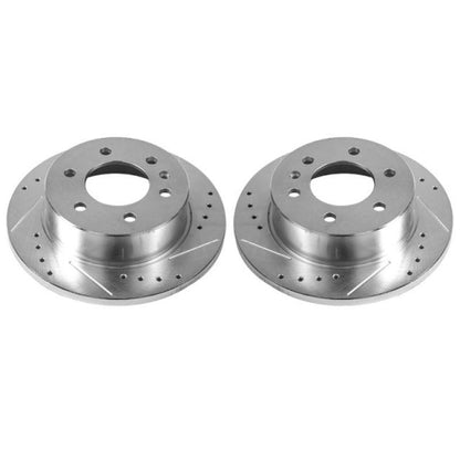 PowerStop Power Stop 07-09 Dodge Sprinter 2500 Rear Evolution Drilled & Slotted Rotors - Pair