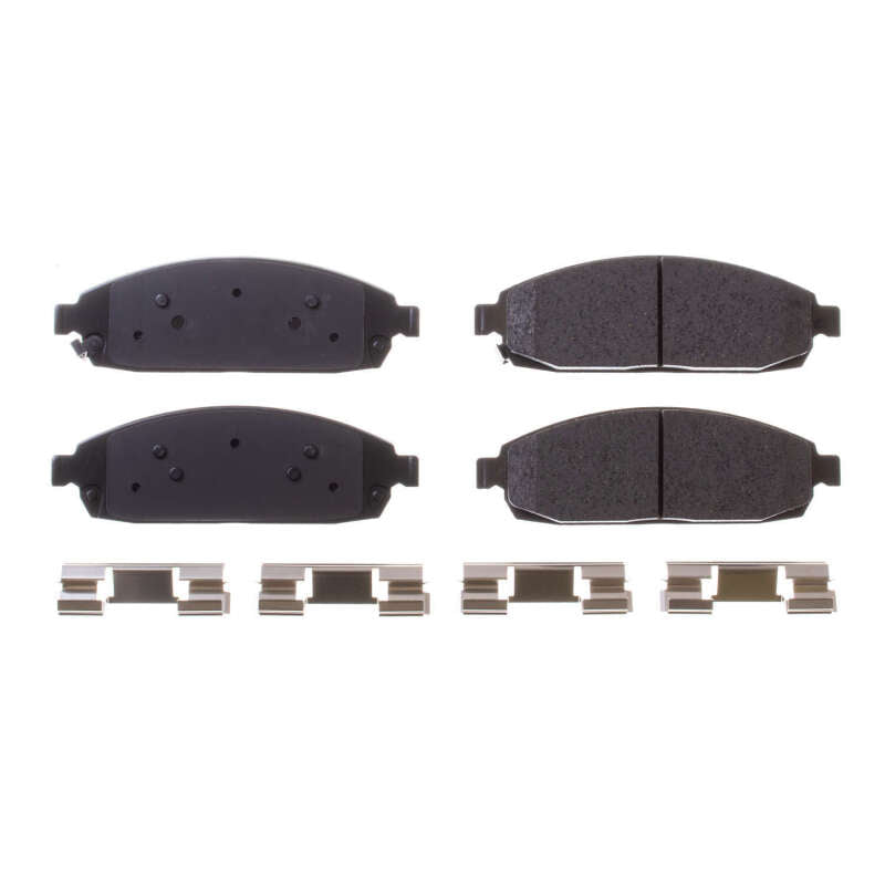 PowerStop Power Stop 06-10 Jeep Commander Front Z17 Evolution Ceramic Brake Pads w/Hardware