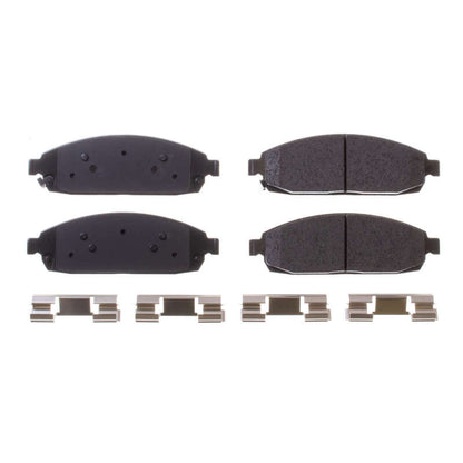 PowerStop Power Stop 06-10 Jeep Commander Front Z17 Evolution Ceramic Brake Pads w/Hardware