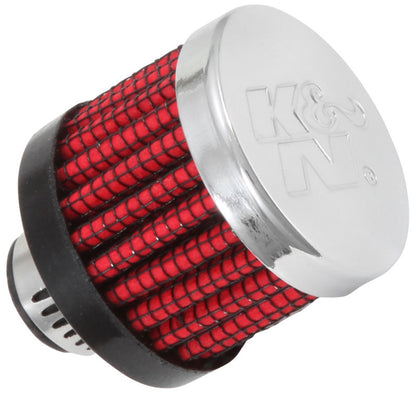 K&N Engineering K&N .315/.431 Flange 1 3/8 inch OD 1.5 inch H Clamp On Crankcase Vent Filter