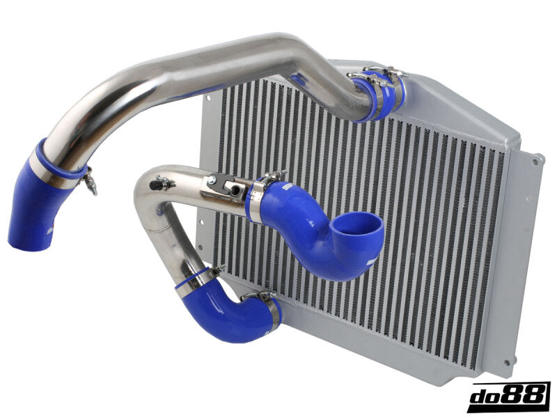 do88 99-00 Volvo C70/S70/V70 Turbo BigPack Intercooler Kit w/Black Hoses