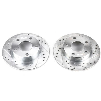 PowerStop Power Stop 96-01 Audi A4 Quattro Rear Evolution Drilled & Slotted Rotors - Pair
