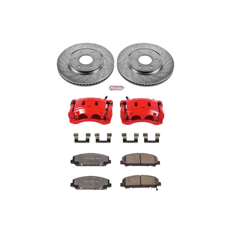 PowerStop Power Stop 06-07 Nissan Armada Front Z36 Truck & Tow Kit w/Cals